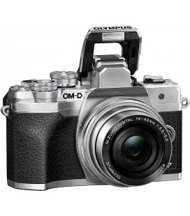 OLYMPUS OM-D E-M10 MARK IV PANCAKE KIT - PLATA